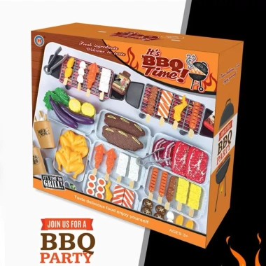 Bộ Đồ Chơi Nấu Ăn BBQ Siêu Đầy Đủ - Đồ Ăn Giả Cho Bé - Giá Ưu Đãi 268.000đ