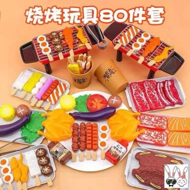 Bộ Đồ Chơi Nấu Ăn BBQ Siêu Đầy Đủ - Đồ Ăn Giả Cho Bé - Giá Ưu Đãi 268.000đ