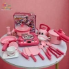 Bộ đồ chơi nấu ăn bé - Bếp chạy pin, đèn âm thanh, mẫu mới 2.025, giá ưu đãi 184.998₫