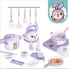 Bộ đồ chơi nấu ăn bé - Bếp chạy pin, đèn âm thanh, mẫu mới 2.025, giá ưu đãi 184.998₫ 4
