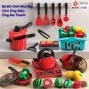 Bộ Đồ Chơi Nấu Ăn Bé Gái RAVINE Nhựa ABS An Toàn - Nhiều Chi Tiết Màu Hồng Xanh, Giá 49.200₫