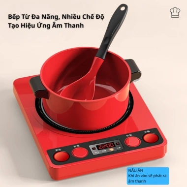 Bộ Đồ Chơi Nấu Ăn Bé Gái RAVINE Nhựa ABS An Toàn - Nhiều Chi Tiết Màu Hồng Xanh, Giá 49.200₫ 5