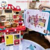 Bộ Đồ Chơi Nấu Ăn Bếp Bé Gái Cỡ Lớn Size Đại, Khói và Hiệu Ứng Cao Cấp 339.000₫ 7