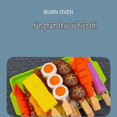 Bộ đồ chơi nấu ăn Berma Baby - Mô phỏng BBQ, Dụng cụ nấu ăn vui nhộn 21/27/64/109pcs - Giá ưu đãi 61.950 VND