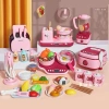 Bộ đồ chơi nấu ăn CAO CẤP MINA Nồi cơm điện bếp từ, khói, âm thanh, đèn cho bé