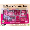 Bộ Đồ Chơi Nấu Ăn Đèn Nhạc - Nồi Cơm/Bếp Nướng/Máy Đánh Trứng/Xay Sinh Tố - 335k