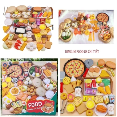 Bộ Đồ Chơi Nấu Ăn DIMSUM 88 Chi Tiết - Quà Tặng Bé Yêu, Giá Ưu Đãi 165k