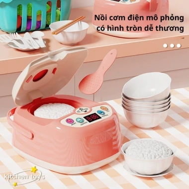 Bộ Đồ Chơi Nấu Ăn ELEPAN - Bếp Nhạc Đèn Cao Cấp, Giá 148.000 VND