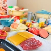 Bộ Đồ Chơi Nấu Ăn HotPot 90 Món Nồi Lẩu Mô Phỏng Phụ Kiện An Toàn Cho Bé 5