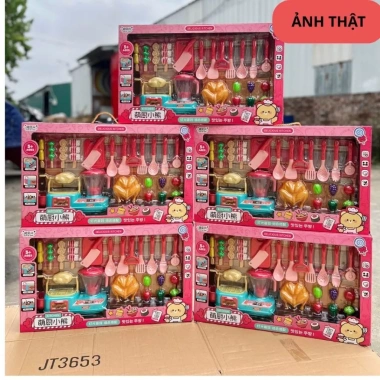 Bộ đồ chơi nấu ăn HT Toys có máy xay sinh tố cho bé - Giá ưu đãi 194.040₫