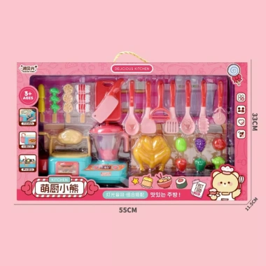 Bộ đồ chơi nấu ăn HT Toys có máy xay sinh tố cho bé - Giá ưu đãi 194.040₫