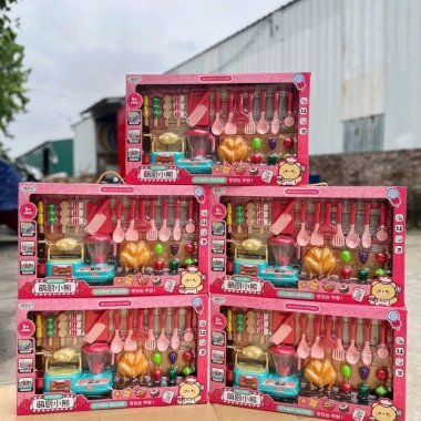 Bộ đồ chơi nấu ăn HT Toys có máy xay sinh tố cho bé - Giá ưu đãi 194.040₫ 7 Bộ đồ chơi nấu ăn HT Toys có máy xay sinh tố cho bé - Giá ưu đãi 194.040₫ 7