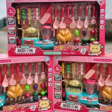 Bộ đồ chơi nấu ăn HT Toys có máy xay sinh tố cho bé - Giá ưu đãi 194.040₫