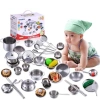 Bộ đồ chơi nấu ăn inox 25-40 món cho bé yêu - Giá ưu đãi 218.990₫ 6