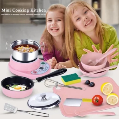 Bộ đồ chơi nấu ăn mini 22 chi tiết cao cấp - Set bếp, giá ưu đãi 235.000 VND