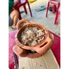 Bộ đồ chơi nấu ăn mini Đất nung kèm đũa tre - Giá 100.000đ cho bé chơi nhà chòi 9