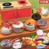 Bộ Đồ Chơi Nấu Ăn Nhà Bếp 33/56/70 Cho Bé Gái và Bé Trai - Giá Ưu Đãi 115k