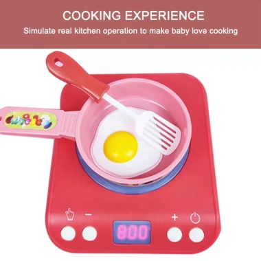 Bộ đồ chơi nấu ăn nhà bếp 36 chi tiết màu hồng Play House- An toàn, chỉ 155.000₫ 7