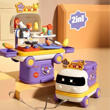 Bộ Đồ Chơi Nấu Ăn Nhà Bếp 36 Chi Tiết ToysThinKing - An Toàn, Đẹp, Giá 128k cho bé