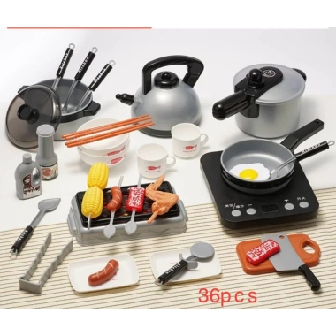 Bộ Đồ Chơi Nấu Ăn Nhà Bếp 36 Món - Giá Ưu Đãi 202.950 VND, Phát Triển Kỹ Năng
