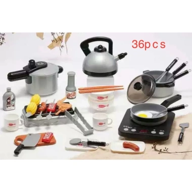 Bộ Đồ Chơi Nấu Ăn Nhà Bếp 36 Món - Giá Ưu Đãi 202.950 VND, Phát Triển Kỹ Năng