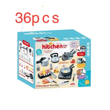 Bộ Đồ Chơi Nấu Ăn Nhà Bếp 36 Món - Giá Ưu Đãi 202.950 VND, Phát Triển Kỹ Năng