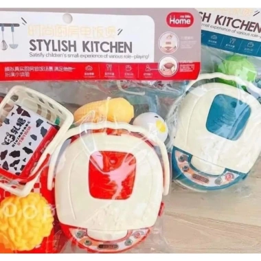 Bộ Đồ Chơi Nấu Ăn Nhà Bếp Bé Gái Kèm Nồi Cơm Điện - Phương Mai Kids Giá Ưu Đãi 55,500₫