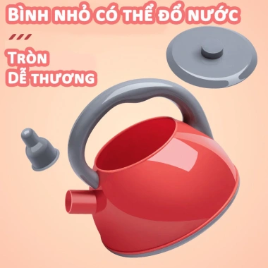 Bộ Đồ Chơi Nấu Ăn Nhà Bếp Dùng Pin Cắt Trái Cây Giá 57.100 VNĐ Bé Gái và Bé Trai 3