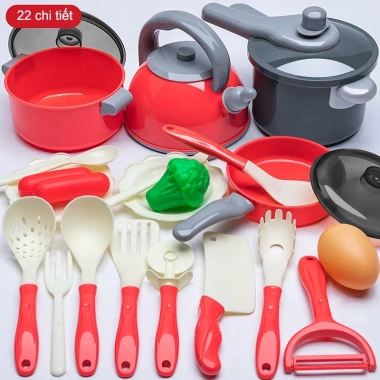 Bộ Đồ Chơi Nấu Ăn Nhà Bếp Dùng Pin Cắt Trái Cây Giá 57.100 VNĐ Bé Gái và Bé Trai 10