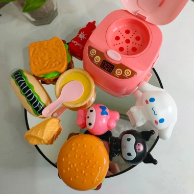 Bộ đồ chơi nấu ăn nhà bếp Phương Linh cho bé gái bé trai – dùng pin, quà sinh nhật, đồ chơi thông minh, giảm giá 52.000₫