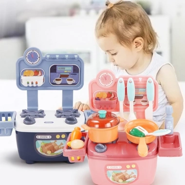 Bộ Đồ Chơi Nấu Ăn Nhà Bếp Trẻ Em Bồn Rửa Chén Có Xả Nước Giá Chỉ 80.000₫