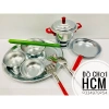 Bộ đồ chơi nấu ăn nhôm 12 món cho bé nấu nướng, cắt thái hoa quả, giá ưu đãi 94.000đ 2