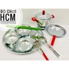 Bộ đồ chơi nấu ăn nhôm 12 món cho bé nấu nướng, cắt thái hoa quả, giá ưu đãi 94.000đ 5