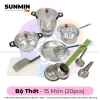 Bộ Đồ Chơi Nấu Ăn Nhôm Cao Cấp cho Bé Gái Bộ Lớn Nhiều Món Nhiều Dụng Cụ Giá Ưu Đãi 79.000 VND 7