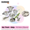 Bộ Đồ Chơi Nấu Ăn Nhôm Cao Cấp cho Bé Gái Bộ Lớn Nhiều Món Nhiều Dụng Cụ Giá Ưu Đãi 79.000 VND 8