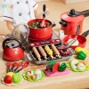Bộ Đồ Chơi Nấu Ăn Temi Nhà Bếp - Quà Tặng Bé, Mô Phỏng Cắt Trái Cây, Giá Giảm 146k 3