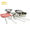 Bộ đồ chơi nhà bếp 10 món Sharprepublic – Dụng cụ nấu ăn thép không gỉ, giáo dục trẻ, giảm giá, giá 178.200 VND 3