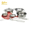 Bộ đồ chơi nhà bếp 10 món Sharprepublic – Dụng cụ nấu ăn thép không gỉ, giáo dục trẻ, giảm giá, giá 178.200 VND 4