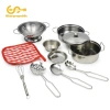 Bộ đồ chơi nhà bếp 10 món Sharprepublic – Dụng cụ nấu ăn thép không gỉ, giáo dục trẻ, giảm giá, giá 178.200 VND 7
