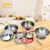 Bộ đồ chơi nhà bếp 10 món Sharprepublic – Dụng cụ nấu ăn thép không gỉ, giáo dục trẻ, giảm giá, giá 178.200 VND 8