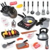 Bộ Đồ Chơi Nhà Bếp 36 Chi Tiết - Nấu Ăn & Kỹ Năng Sống cho Bé Trai & Gái - Quin Store