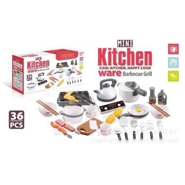 Bộ Đồ Chơi Nhà Bếp 36 Chi Tiết - Nấu Ăn & Kỹ Năng Sống cho Bé Trai & Gái - Quin Store 6 Bộ Đồ Chơi Nhà Bếp 36 Chi Tiết - Nấu Ăn & Kỹ Năng Sống cho Bé Trai & Gái - Quin Store 6