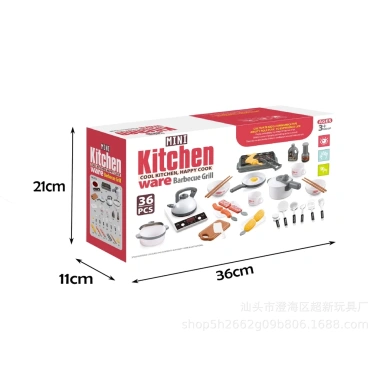 Bộ Đồ Chơi Nhà Bếp 36 Chi Tiết - Nấu Ăn & Kỹ Năng Sống cho Bé Trai & Gái - Quin Store 9 Bộ Đồ Chơi Nhà Bếp 36 Chi Tiết - Nấu Ăn & Kỹ Năng Sống cho Bé Trai & Gái - Quin Store 9