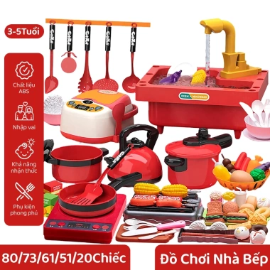 Bộ Đồ Chơi Nhà Bếp & BBQ PRT Toys cho Bé Gái 4-6 tuổi - Giá ưu đãi 69.300₫