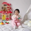 Bộ Đồ Chơi Nhà Bếp Cỡ Lớn TABY Toys 72cm - 48 Chi Tiết, Có Khói, Giá 355.000₫ 6