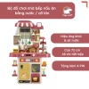 Bộ Đồ Chơi Nhà Bếp Cỡ Lớn TABY Toys 72cm - 48 Chi Tiết, Có Khói, Giá 355.000₫ 8