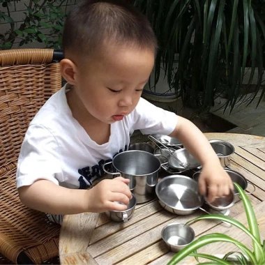 Bộ đồ chơi nhà bếp inox 40 món - Dành cho mầm non, giảm còn 375.000đ 3