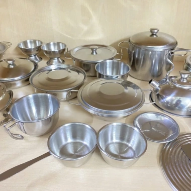 Bộ đồ chơi nhà bếp inox 40 món - Dành cho mầm non, giảm còn 375.000đ 5