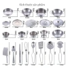 Bộ đồ chơi nhà bếp inox 40 món - Dành cho mầm non, giảm còn 375.000đ 8
