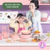 Bộ Đồ Chơi Nhà Bếp Mini Cho Bé - Nấu Ăn Thực Tế, Kèm Đầy Đủ Phụ Kiện, Giá 169k 8